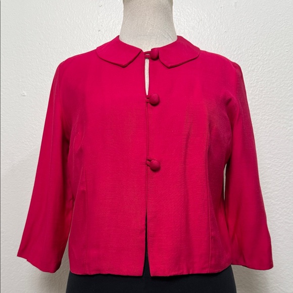 It’s a Sharmon Garment. Jackets & Blazers - Women's Pink Vintage Jacket